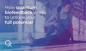Quantum biofeedback technology reads and rebalances the body's energy fields by utilizing principles of quantum physics.