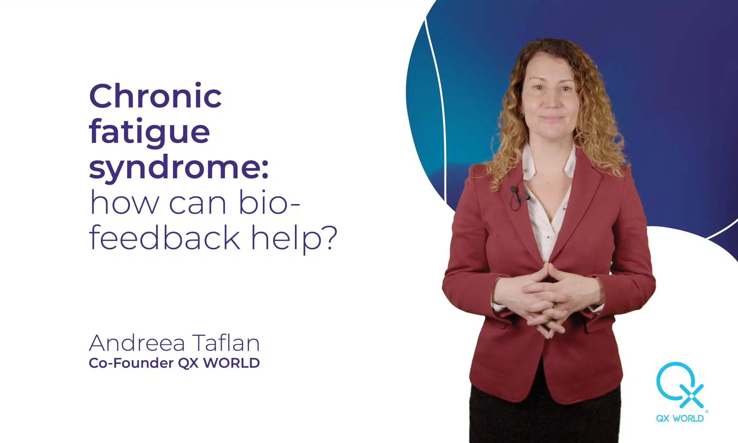 Un client care a apelat la biofeedback cuantic pentru a rezolva sindromul oboselii cronice.