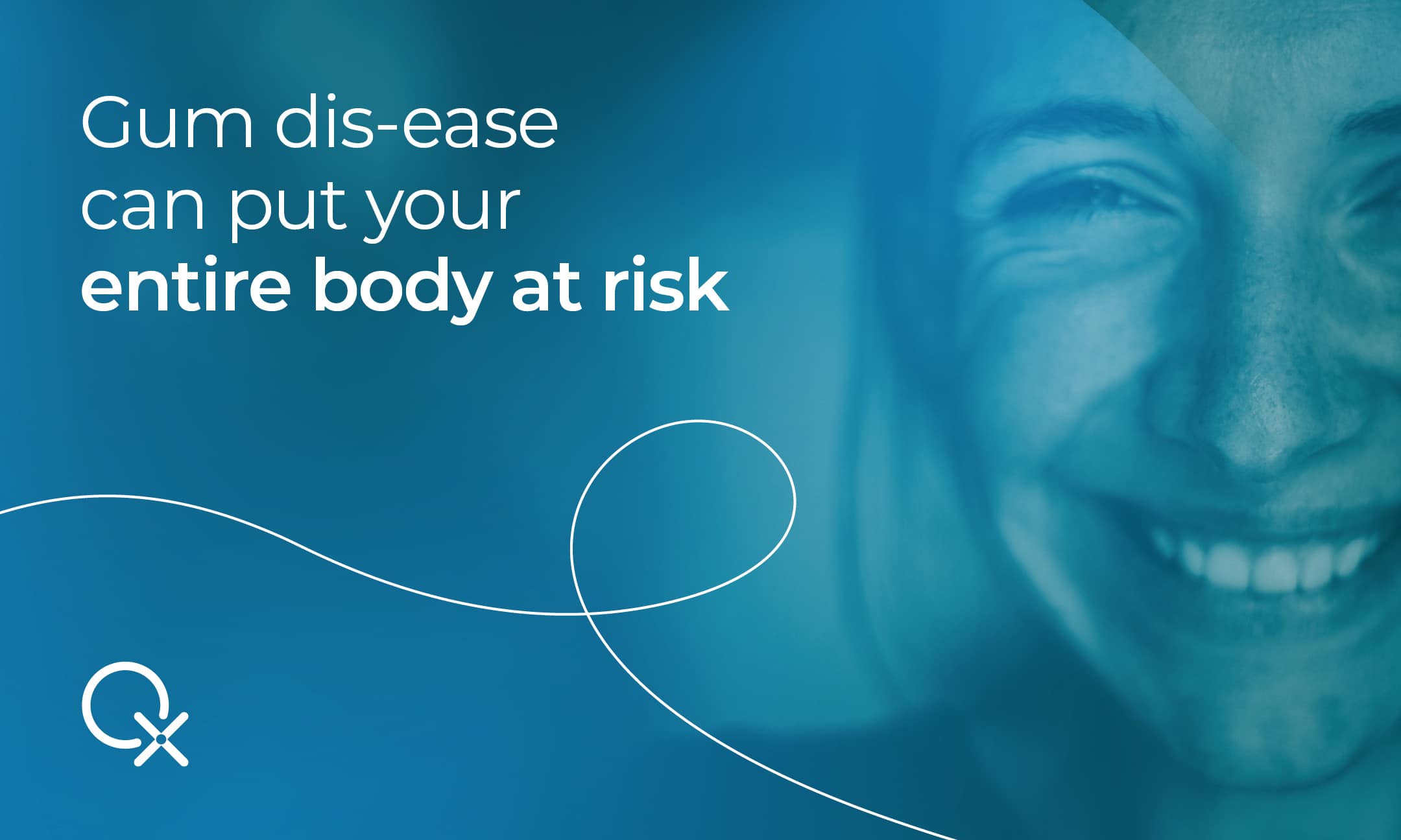 Research indicates gum dis-ease affects the immune system and may even cause cancer