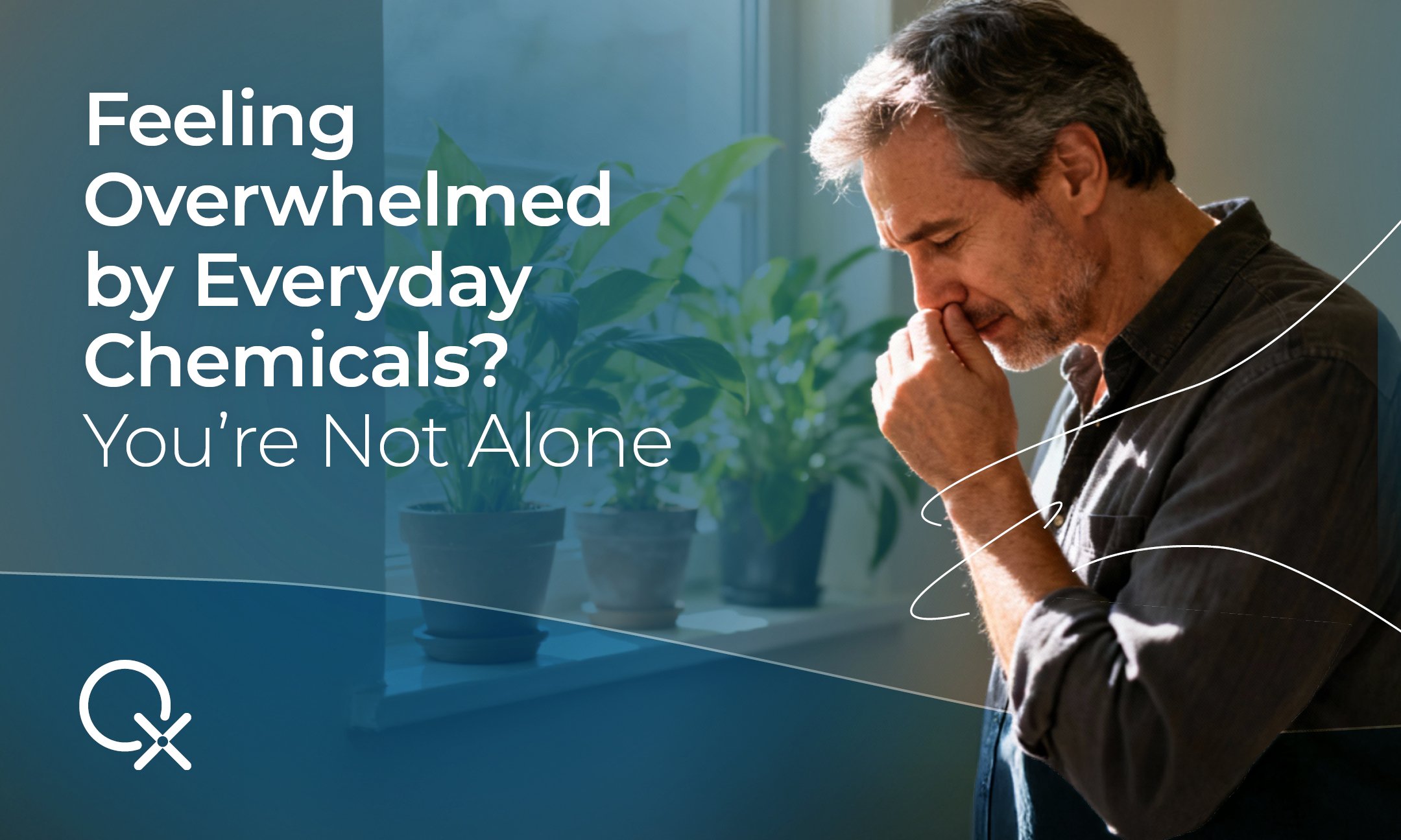 Connection between stress and chemical sensitivity in the body.